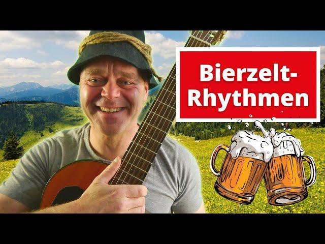 Werde zum Alm-Hütten-Star | 3 volkstümliche Rhythmen für Gitarre