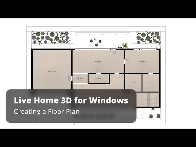 Creating a Floor Plan - Live Home 3D for Windows Tutorials