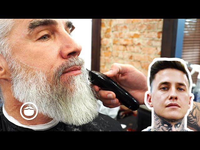 Legendary Beard Gets an Epic Trim | Jake the Barber & Greg Berzinsky