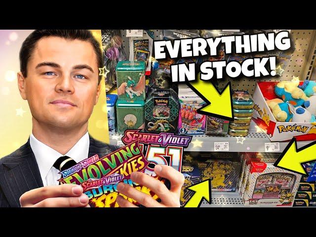 WALMART RESTOCK | GOLD MINE of Evolving Skies, Surging Sparks, and Pokémon 151!