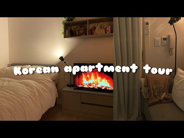 $400 korean apartment tour *aesthetic*