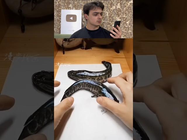 Scary 3d drawing #3d #shorts