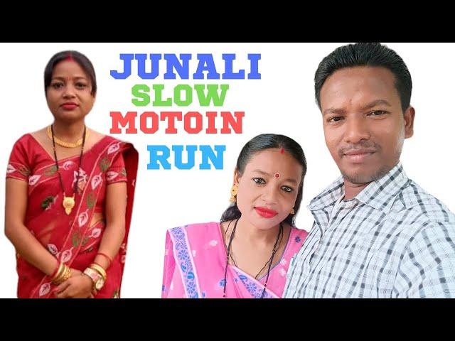 JUNALI SLOW MOTION RUN