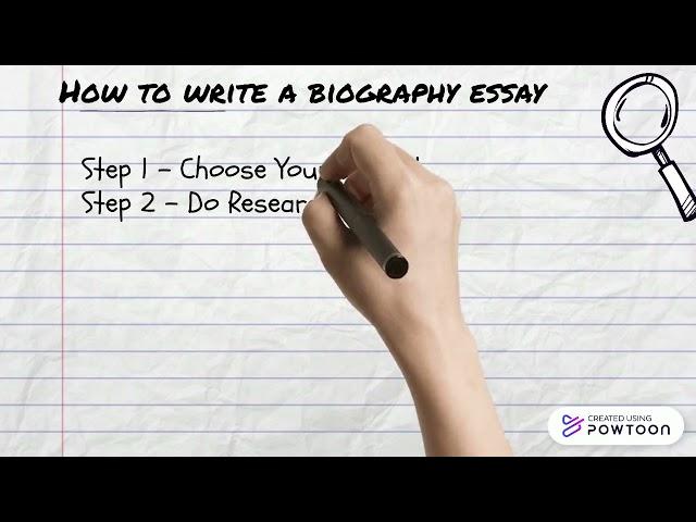 Biography Essay