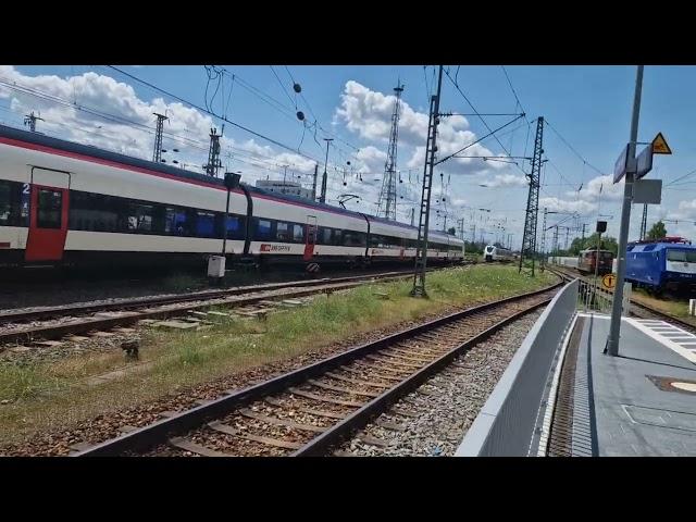 Giruno der SBB auf Probefahrt in Karlsruhe