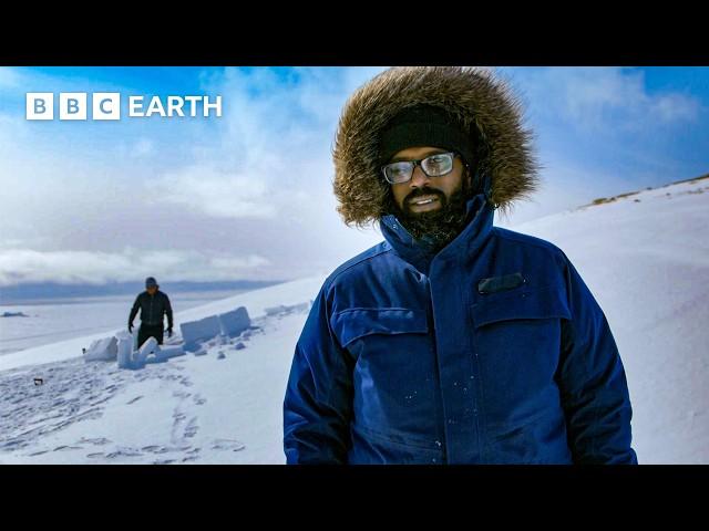 Building An Igloo In The Canadian Arctic | BBC Earth Unplugged