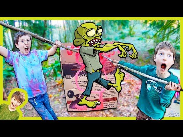 ATTACK OF THE ZOMBiE BOX FORTS!