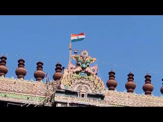 India Independence Flag Ceremony at Hindu Temple