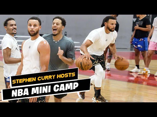 Stephen Curry hosts *Exclusive NBA* mini camp in Las Vegas with Trae Young, Seth Curry, & More