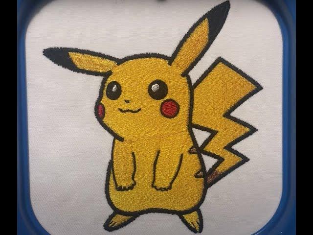 Embrilliance Stitch Artist Level One | Digitizing Tutorial For Beginners | How To Digitize PIKACHU