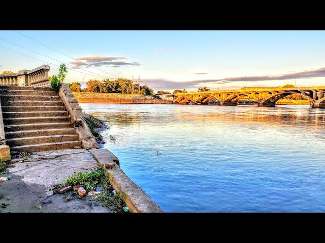 RIVER MONSTER from a SKETCHY Part of Town! (Urban fishing)