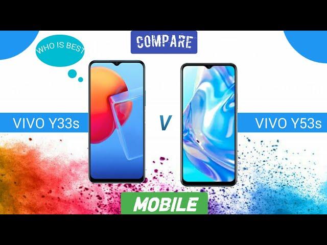 VIVO Y33s VS VIVO Y53s | full comparison |2021|Ali Tech