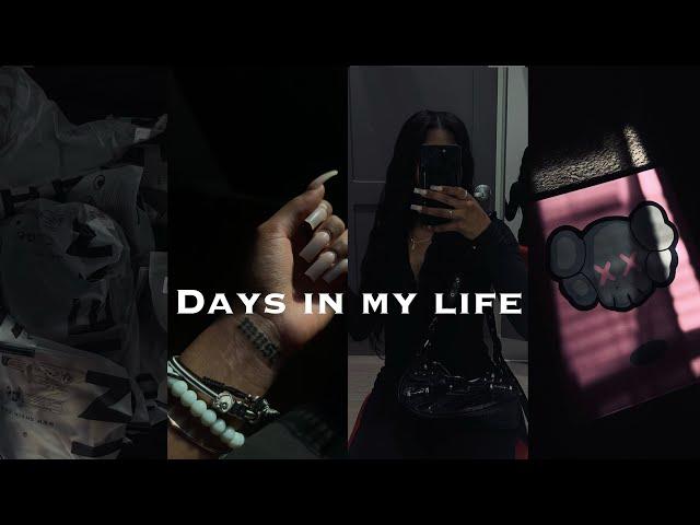 days in my life ᥫ᭡ new tattoo + piercings , mini SHEIN haul, nail apt, shopping, paint w/ me + more