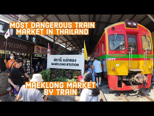 How Get To Maeklong Railway Market - Thailand's Most Dangerous - For 23 Baht