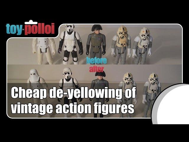 Fix It Guide - Cheap and easy De-yellowing Star wars figures - Toy Polloi