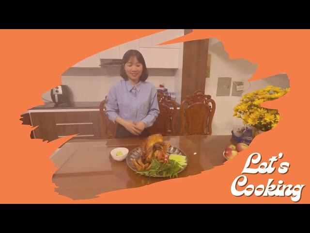 Gà nướng lá mắc mật