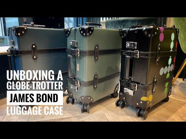 Unboxing a Globe-Trotter James Bond Special Edition Luggage Case