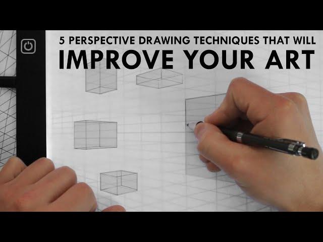 5 Perspective Drawing Techniques That Will Improve Your Art