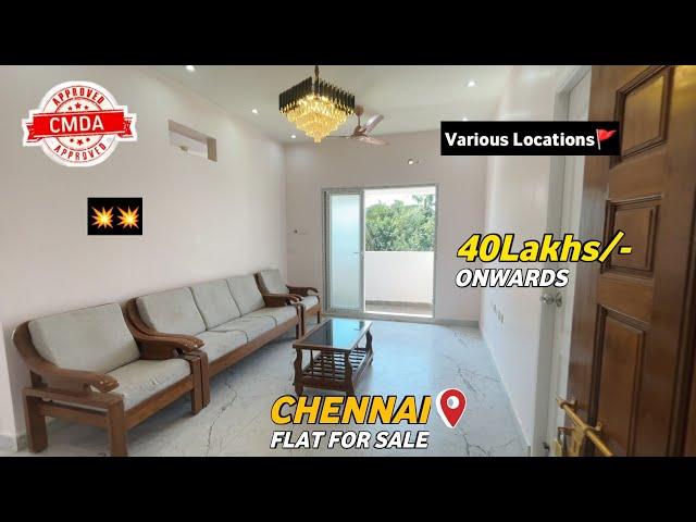 From 40Lakhs/- House for sale in ChennaiOn Various Locations 