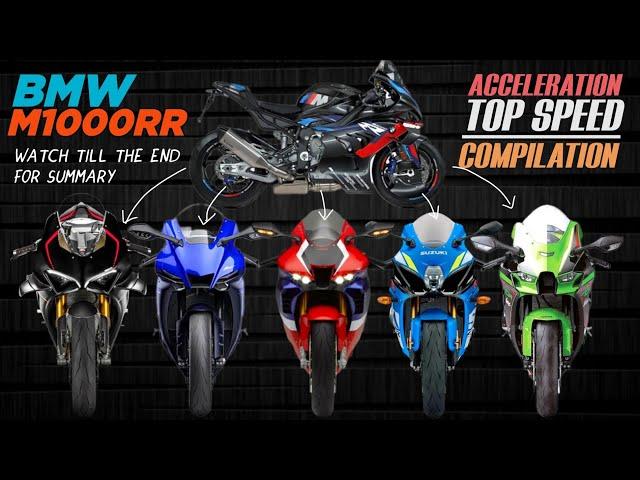 M1000RR ️ Panigale V4 ️ YZF R1 ️ CBR1000RR  ️ GSX R1000R ️ ZX10R | Compilation 