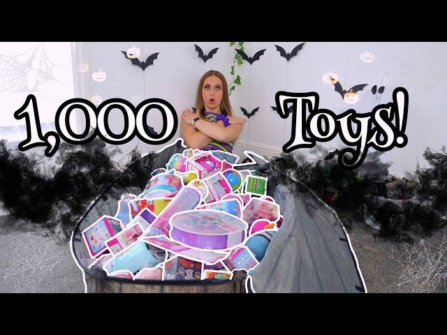 I FILLED A *SPOOKY COFFIN* WITH 1,000 MYSTERY TOYS!!!️⁉️ (LUCKY DIP CHALLENGE!) | Rhia Official