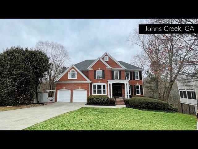 Home for Sale in Johns Creek, Ga - 5 bedrooms - 4 baths - Finished Basement #AtlantaHomesForSale​