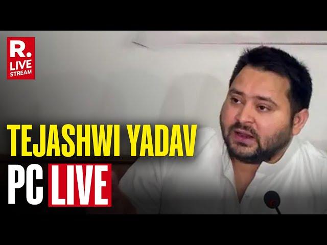 Tejashwi Yadav Press Conference LIVE: RJD | JDU | CM Nitish Kumar | Bihar Election 2025