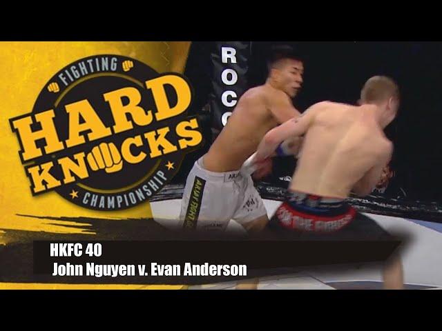 John Nguyen vs Evan Anderson | MMA | Hard Knock Fighting | HKFC 40