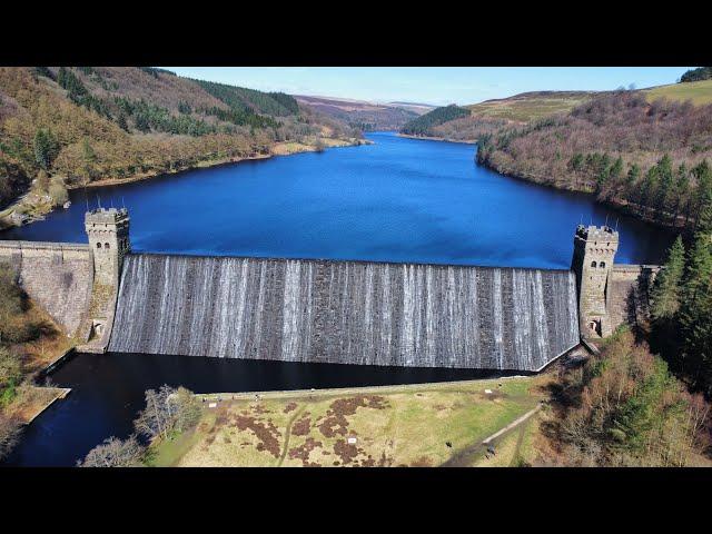 Derwent Dam Derbyshire England - Exploring With A Drone #dji #dronevideo  #explore #hidenplaces