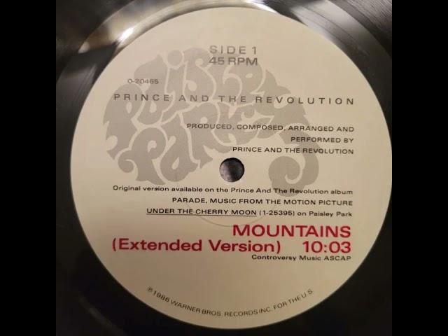 Prince - Mountains / Alexa De Paris (Extended Versions) 12" Single | VG+ Full Vinyl Audio