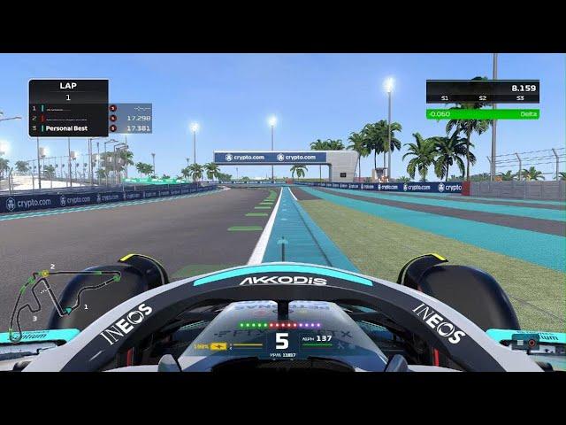 F1 22 Abu Dhabi Hotlap 1:22.9 (Controller)