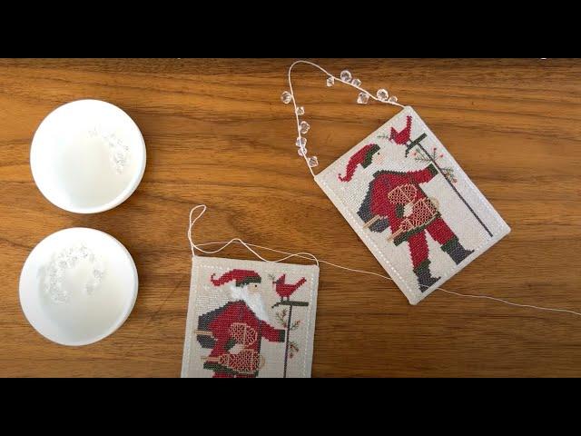 Tutorial: Embellished ornament hanger