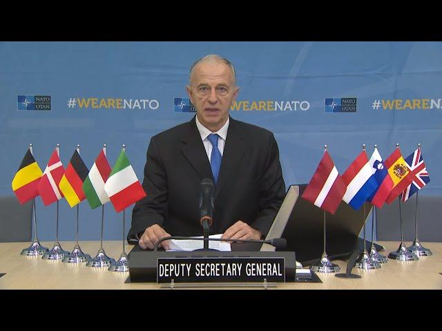 NATO Deputy Secretary General at Modular Ground Based Air Defence Capabilities signing, 23 OCT 2020