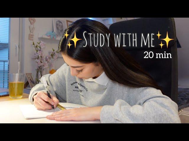 study with me (zusammen lernen)