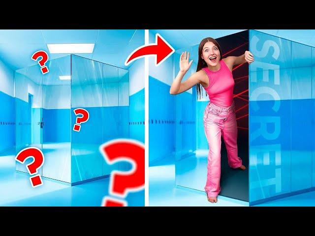 We Built a Secret Room || Unpopular Girl Became School Queen