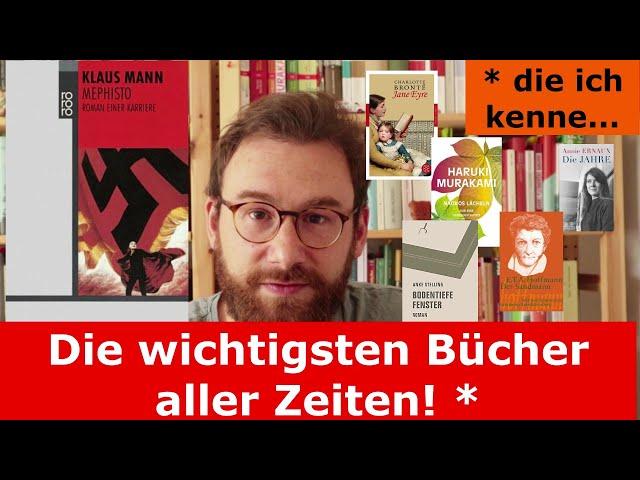 Mein Literatur-Kanon: Plätze 100 - 50