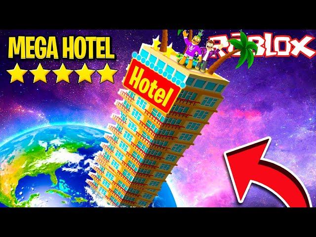 Wir BAUEN das HÖCHSTE 5 STERNE HOTEL in Roblox!