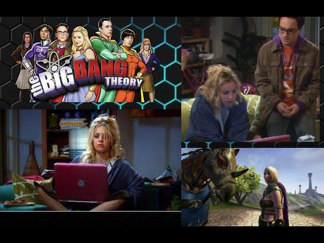 Queen Penolepe | Penny's online gaming addiction | The Big Bang Theory