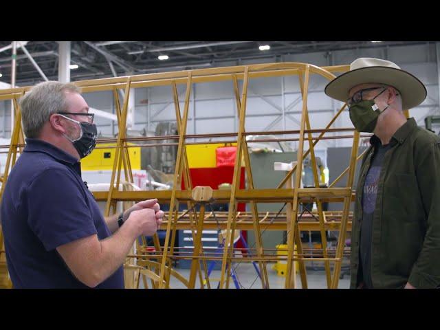 Adam Savage Examines a WWI Aircraft!