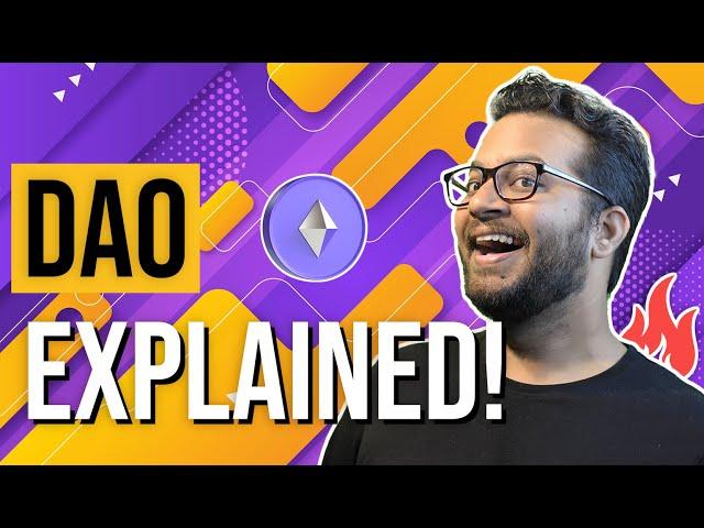 What is a DAO?  | Decentralised Autonomous Organisation Simply Explained! | Mohit Mamoria