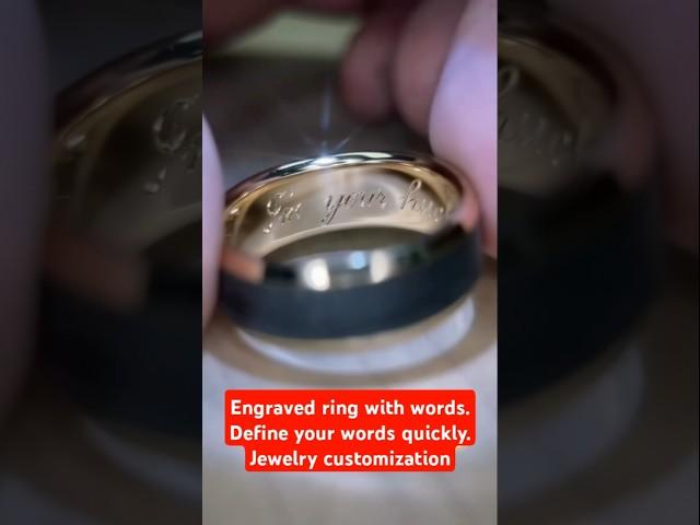 Custom Engraved Rings for Every Moment #jewelery  #jeweleryfashion #jewellery #ring #rings