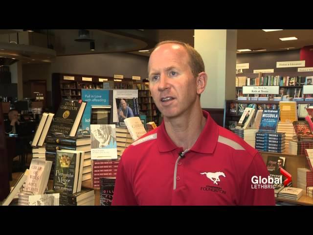 Dave Dickenson visits Lethbridge