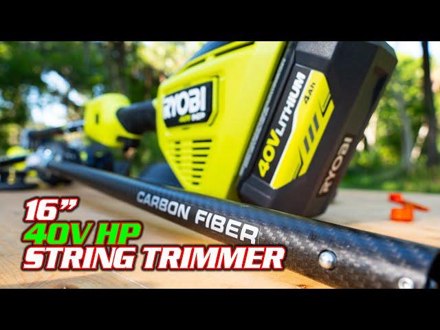 RYOBI 40V HP 16-inch String Trimmer Review [RY40HPST01]