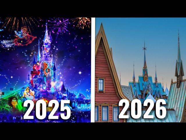 EVERYTHING NEW at Disneyland Paris in 2025 & BEYOND