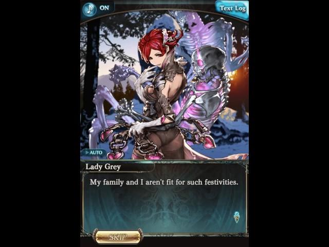 Granblue Fantasy New Year Greetings   Lady Grey