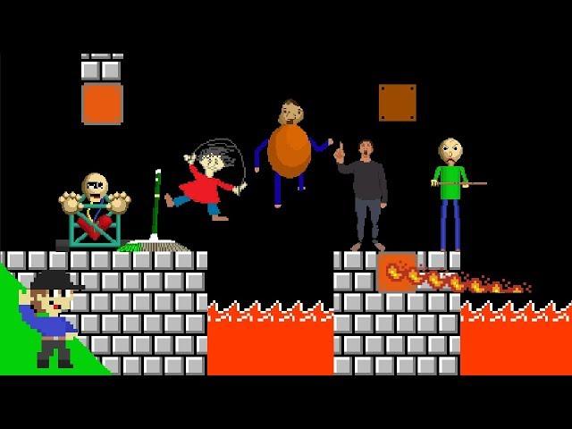 Baldi would be OP in Super Mario Bros. PART 2