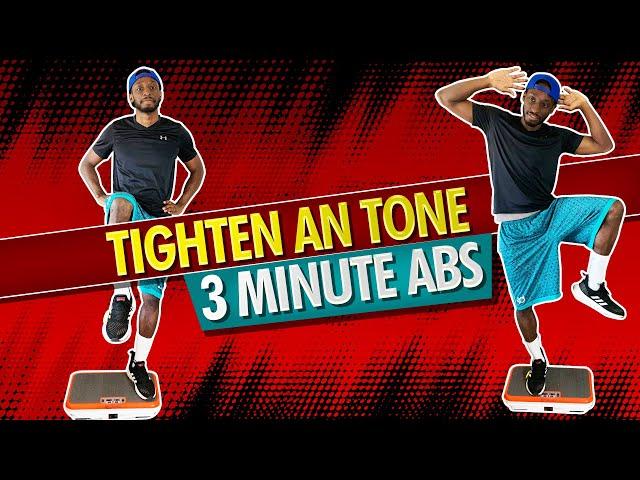 Standing Abs Workout|Whole Body Vibration Machine|Powerfit Elite