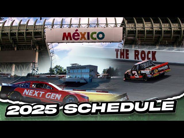 The 2025 NASCAR Schedule Is CRAZY! | Mexico, The Rock, and More!