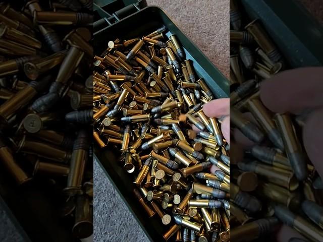 Storing 3000 Rounds of 22lr ammo #shorts