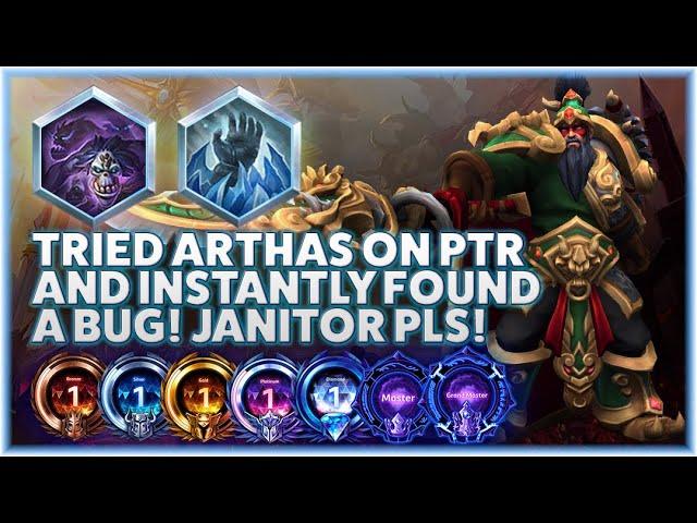 Arthas Ghouls - TRIED ARTHAS ON PTR AND INSTANTLY FOUND BUG! JANITOR PLS!